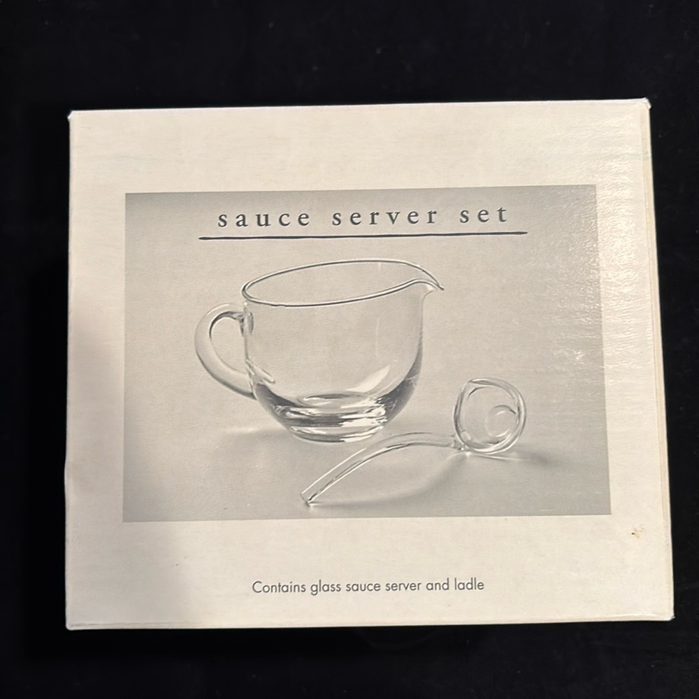 Pier 1 imports sauce server set